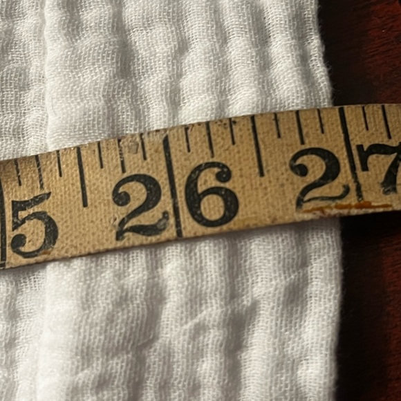 Copper Key A Line Dress White Linen and Cotton Size Large Pockets Lined - Picture 10 of 10